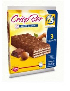 Schar crisp bar 3 barrette senza glutine 35g