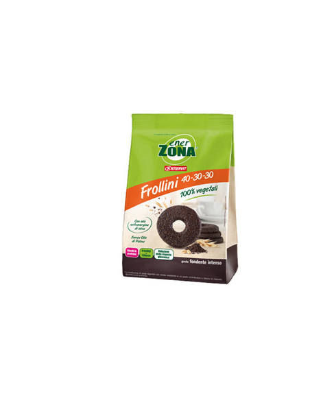 Enerzona frollini cioccolato fondente intenso 250g