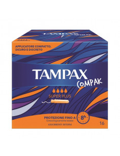 Tampax compak super plus 16pz