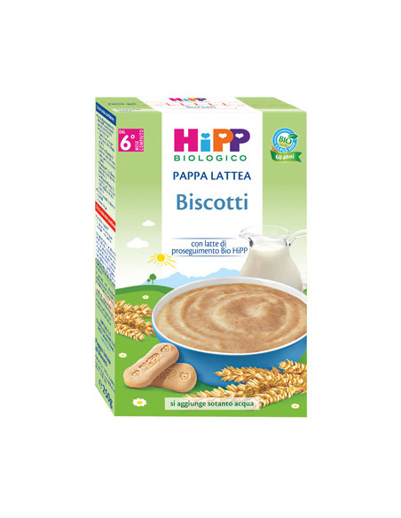 Hipp bio pappa lattea biscotti 250g