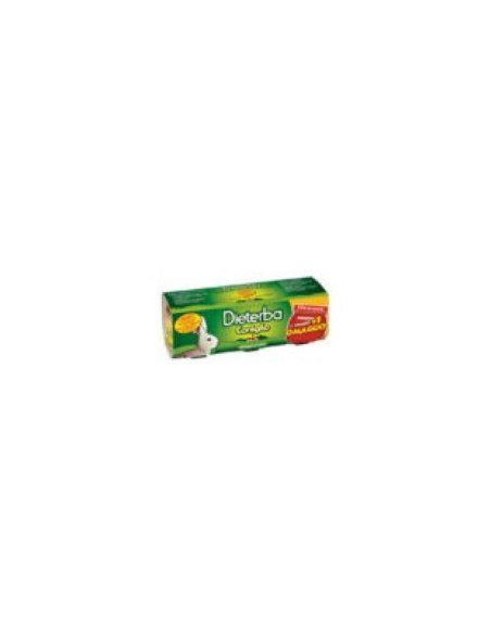 Dieterba omog coniglio 3pz 80g
