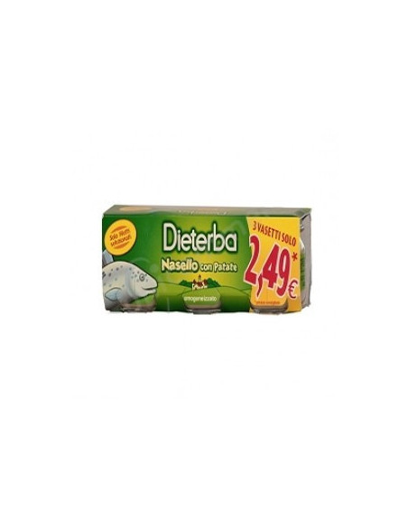 Dieterba omog nasello 3pz 80g