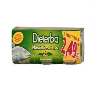 Dieterba omog nasello 3pz 80g