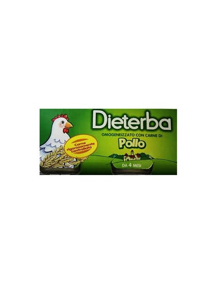 Dieterba omog pollo 3pz 80g