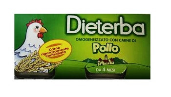 Dieterba omog pollo 3pz 80g