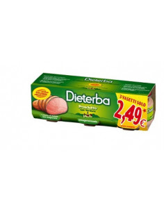 Dieterba omog prosciutto 3x80g