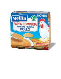 Mellin pappa compl pollo2x250g