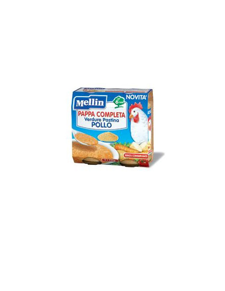 Mellin pappa compl pollo2x250g