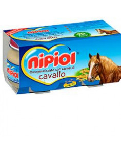 Nipiol omogeneizzato cavallo 80gx2vasetti