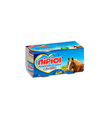 Nipiol omogeneizzato cavallo 80gx2vasetti