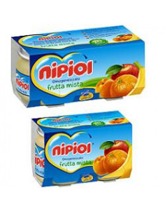 Nipiol omogeneizzato frutta mista 2vasettix80g