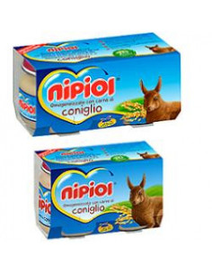 Nipiol omogeneizzato coniglio 80gx2vasetti