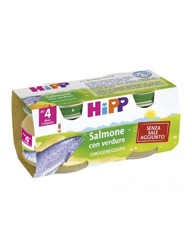 Hipp omog salmone verd2x80