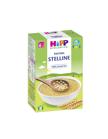 Hipp bio pastina stelline 320g