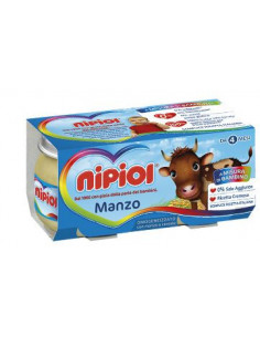 Nipiol omogeneizzato manzo 80gx2vasetti