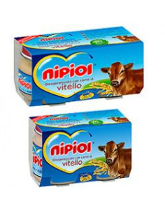 Nipiol omogeneizzato vitello 2vasettix80g