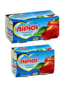 Nipiol omogeneizzato mela 80gx2vasetti