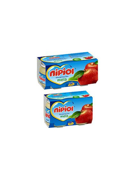 Nipiol omogeneizzato mela 80gx2vasetti