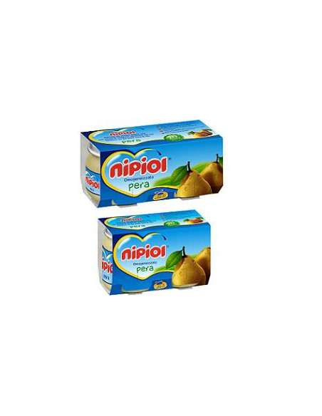 Nipiol omogeneizzato pera 80gx2vasetti