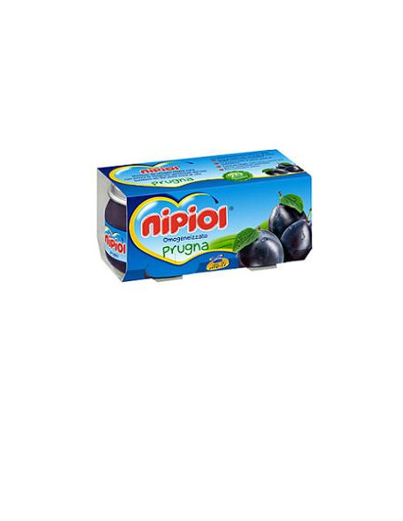Nipiol omogeneizzato prugna 80gx2vasetti