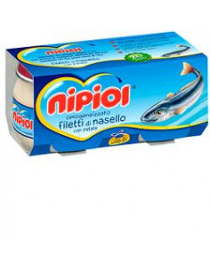 Nipiol omogeneizzato nasello con patate 80gx2vasetti