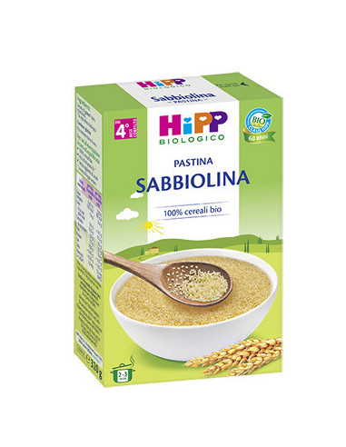 Hipp bio pastina sabbiolina 320g