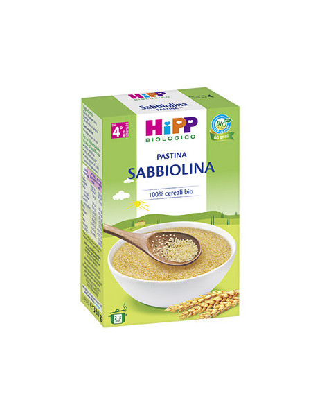 Hipp bio pastina sabbiolina 320g