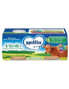 Mellin omog vitello 2x120g