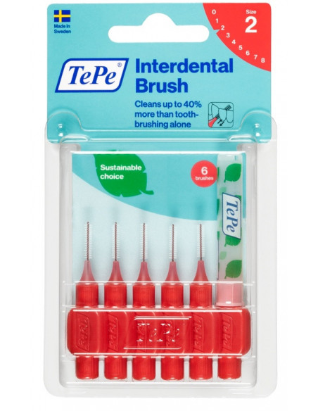 Tepe scovolini rosso 0,5 6pz