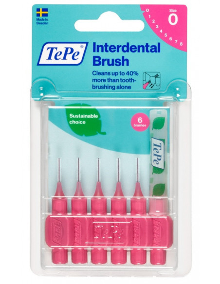 Tepe scovolini rosa 0,4 6pz