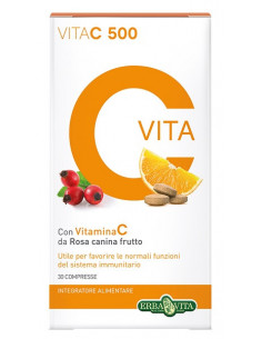 Vita c 500 30 compresse erbavita