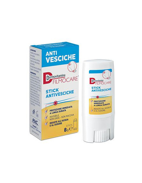 Dermovitamina filmocare stick antivesciche per prevenire vesciche e ridurre l'attrito 8g