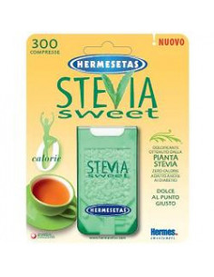 Hermesetas stevia 300cpr