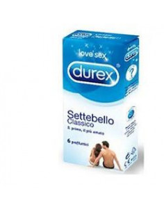 Durex settebello classico 6 profilattici