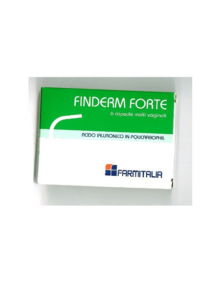 Finderm forte 6 capsule molli vag