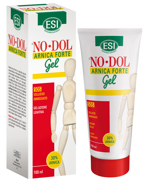 Esi No Dol Arnica Forte Gel ad azione lenitiva e immediata in caso di dolori muscolari 100ml