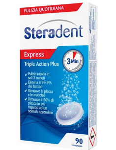 Steradent ta plus 90 compresse