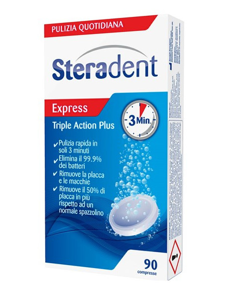 Steradent ta plus 90 compresse