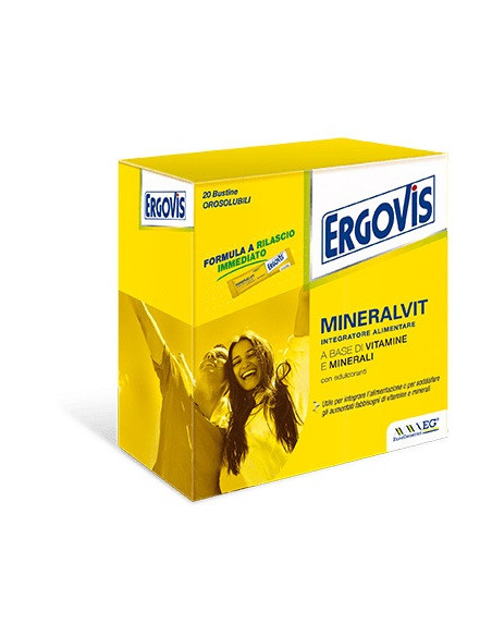 Ergovis mineralvit 20bust