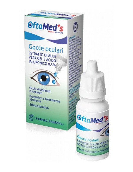 Oftamed s gocce aloe ialur 10ml