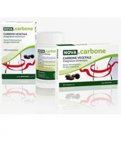 Nova carbone vegetale 120cpr