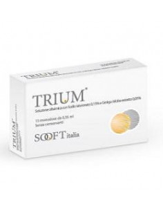 Trium monodose gtt ocul 15fl