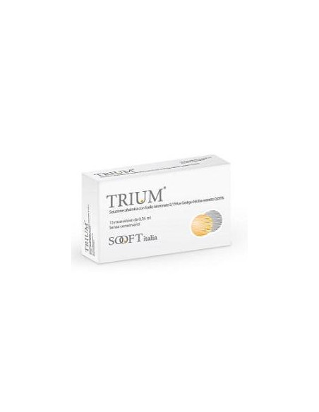 Trium monodose gtt ocul 15fl