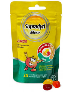 Supradyn difese junior 25caramelle gommose