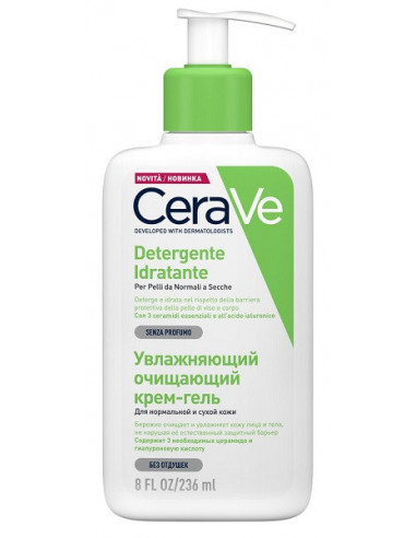 Cerave detergente idratante 236ml