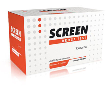 Screen droga test cocaina