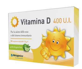 Image of Vitamina d 400 ui 84cpr cod085