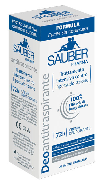 Sauber antitrasp 72ore crema