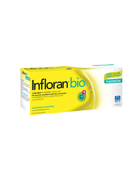 Infloran bio adulti 14 flaconcini