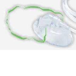 Maschera ossigenoterapia piu tubo